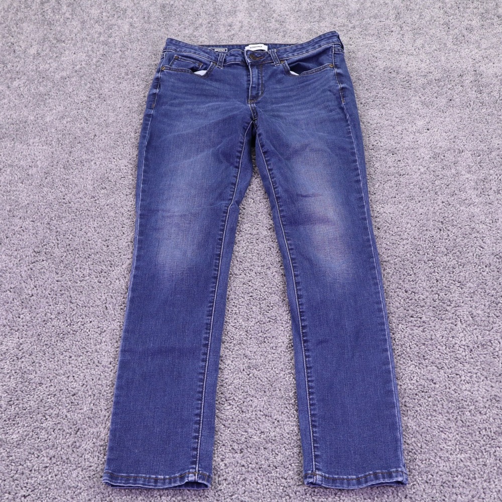 Sonoma Skinny Jeans Womens 10 Blue Denim Stretch Mid Rise Casual Classic